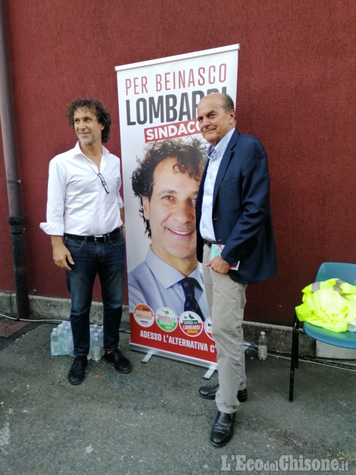 Beinasco: Bersani a Borgaretto per sostenere la candidatura di Lombardi