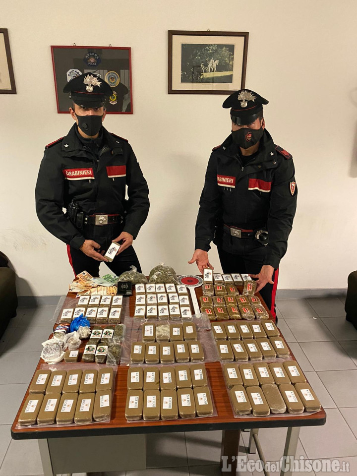 Beinasco: hashish nell’automobile, arrestato 59enne per spaccio