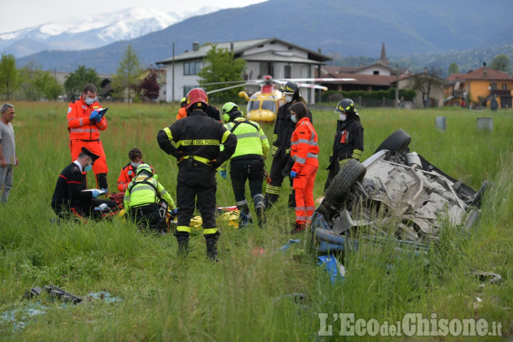 Bagnolo: auto fuori strada sulla Provinciale, ferita giovane conducente