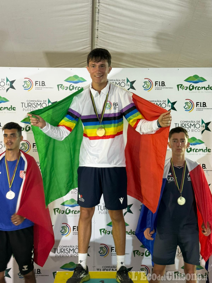 Bocce, il bargese Nicolò Buniva campione del mondo under 18