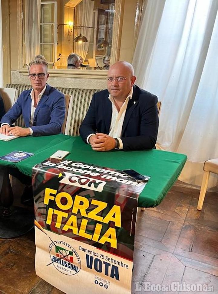 Pinerolo: presentato nuovo organigramma di Forza Italia