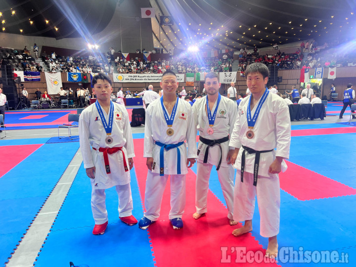 Campionati del Mondo Japan Karate, prima medaglia per il nichelinese Arlotti
