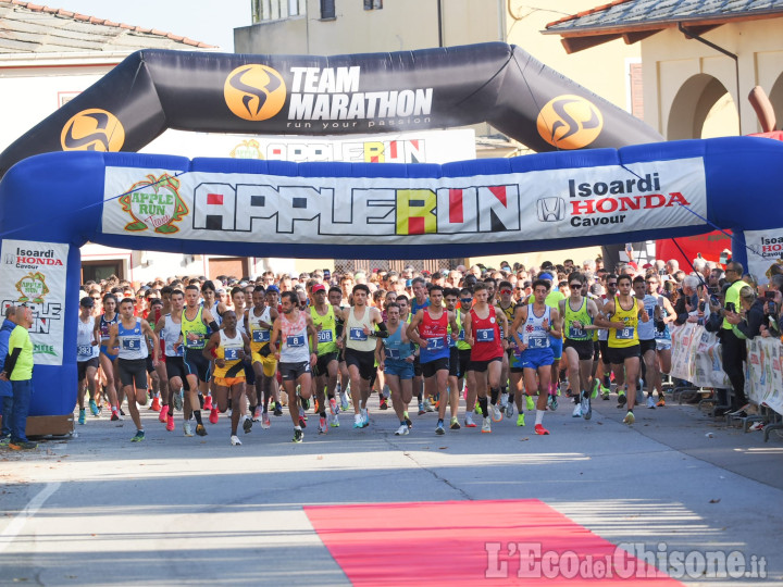 Cavour: oltre 800 alla Apple Run con doppietta keniana e bis di Roffino