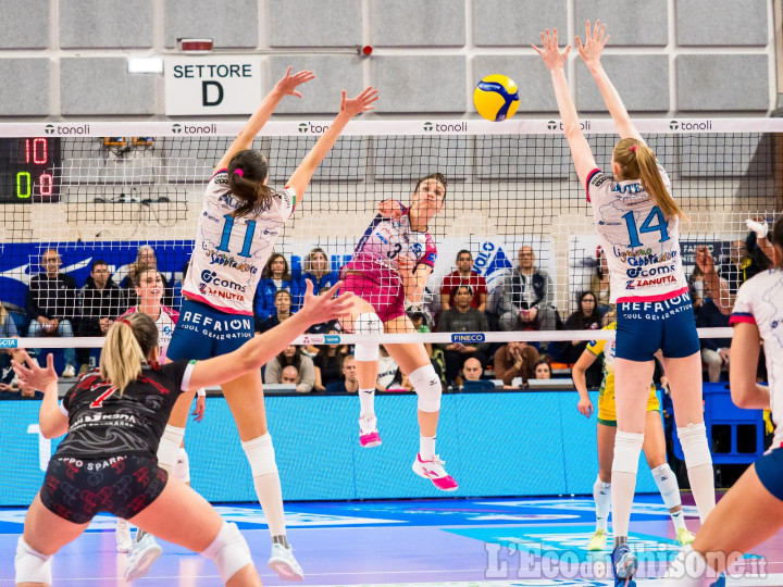 Volley A1 femminile, Conegliano detta la sua legge: Pinerolo costretta alla resa