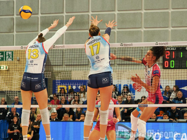 Volley A1 femminile, Pinerolo fa soffrire Scandicci: finisce 1-3 una gara spettacolare ed equilibrata