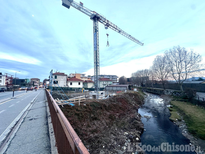 Pinerolo: fa discutere nuova palazzina in riva al Lemina