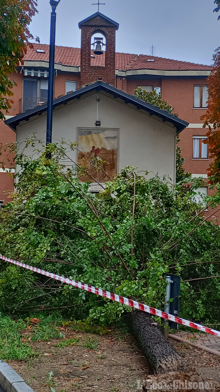 Vinovo: qualche danno per il temporale, situazione sotto controllo