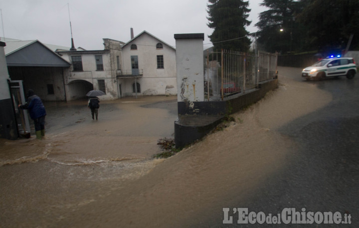 Allerta meteo: a Villar Pellice ponti aperti; a Lusernetta Turati allagata