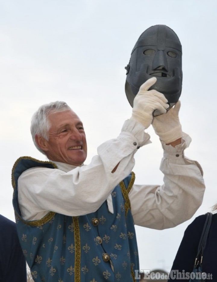 Pinerolo: Francesco Moser è la nuova Maschera di Ferro