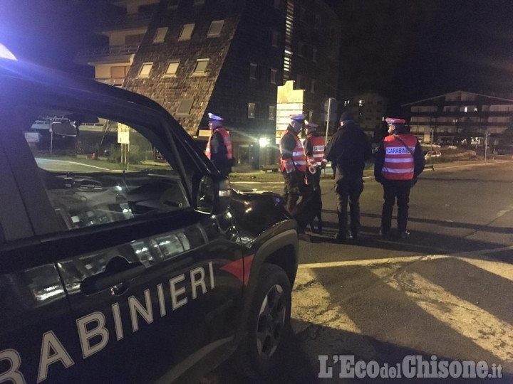 Sestriere: dieci denunciati per guida in stato di ebbrezza