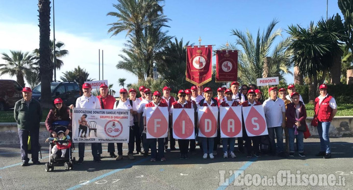 Orbassano: festa sociale Fidas per i 71 anni del Gruppo donatori