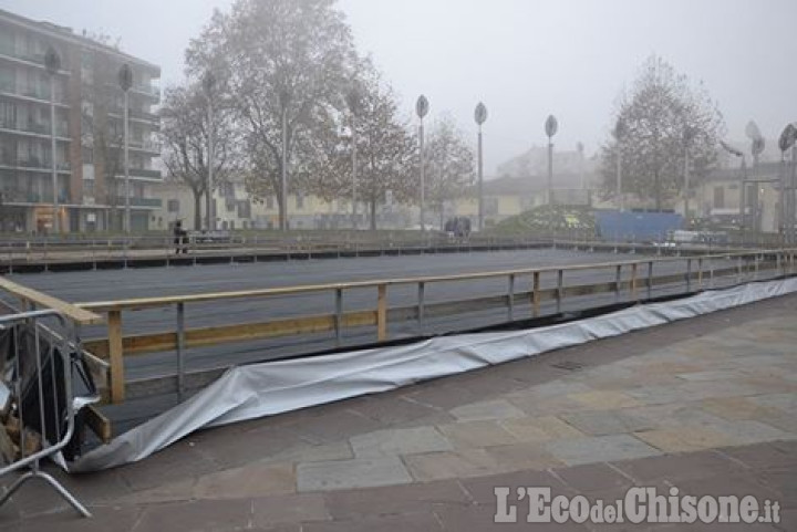 Nichelino: pista di pattinaggio ancora ai box, rubato il contatore