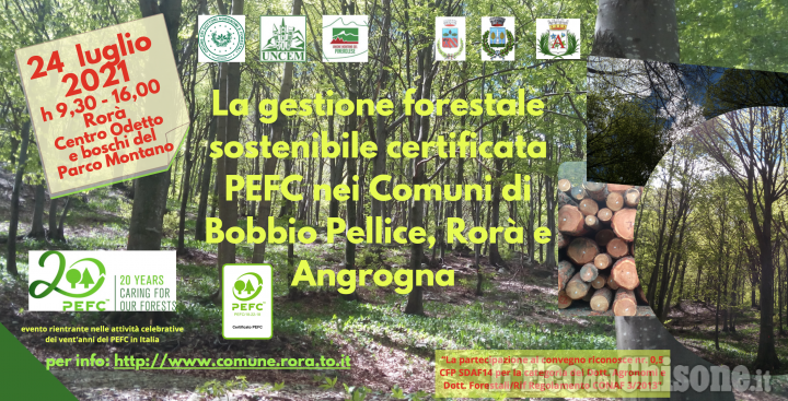 Rorà: convegno sulla gestione forestale sostenibile certificata Pefc in Val Pellice