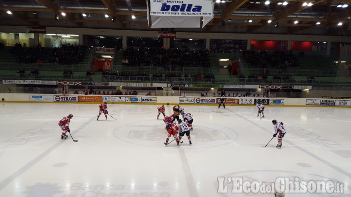 Hockey ghiaccio, contro i gardenesi primo tempo finisce in parità: 1-1- LIVE  SECONDO TEMPO: 2-1 PETROV