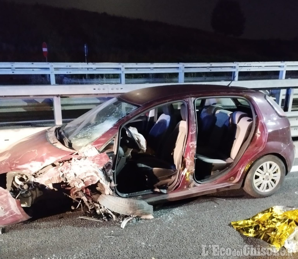 Orbassano: Contromano Sulla Torino-Pinerolo, Due Feriti In Autostrada ...