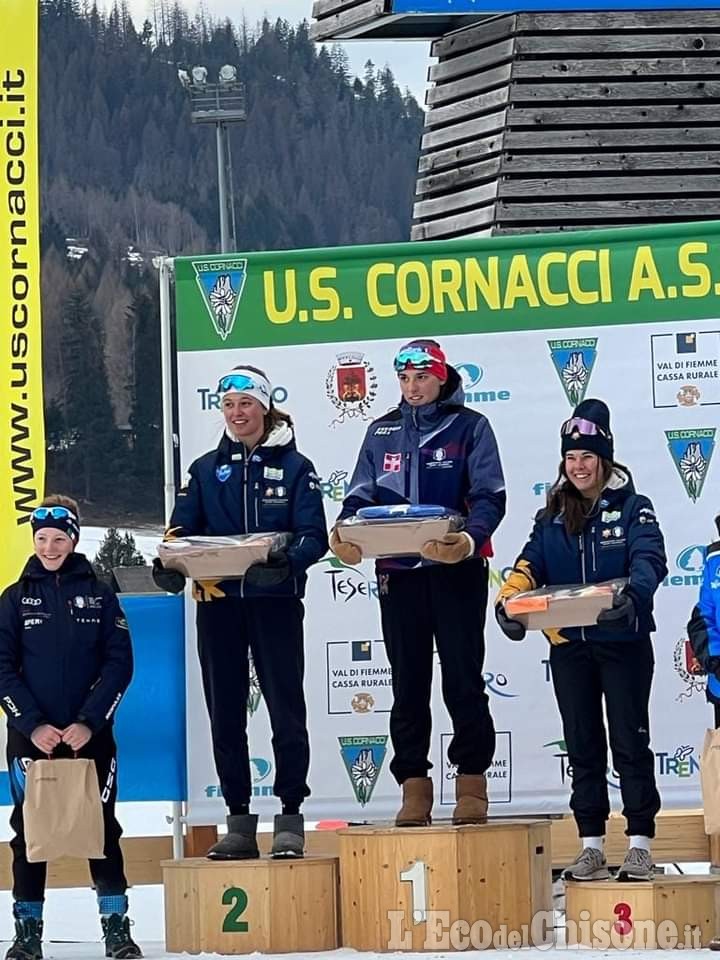 Sci di fondo la pragelatese Beatrice Laurent campionessa italiana