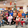 Pinerolo: L'albero di Natale delle Uncinettine al centro commerciale Le Due Valli