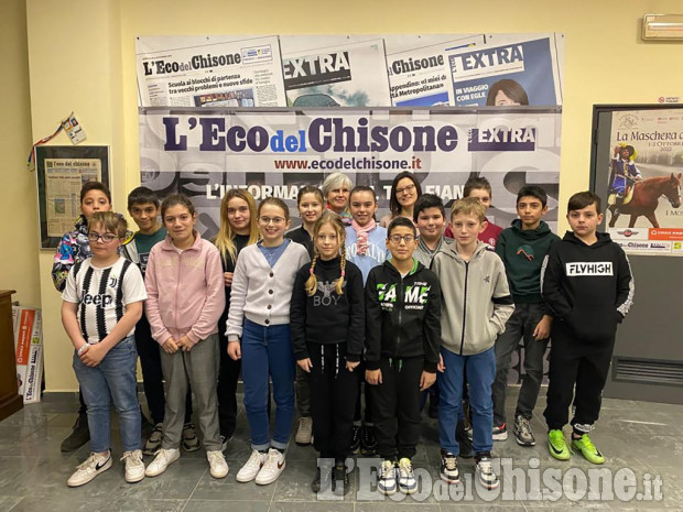 Le Classi In Redazione: La 5ª Della Primaria Di Cercenasco | L'Eco Del ...