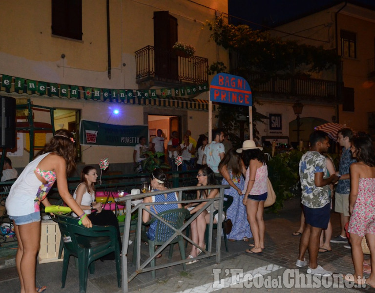 In spiaggia a Cumiana... nel dehors del Bar