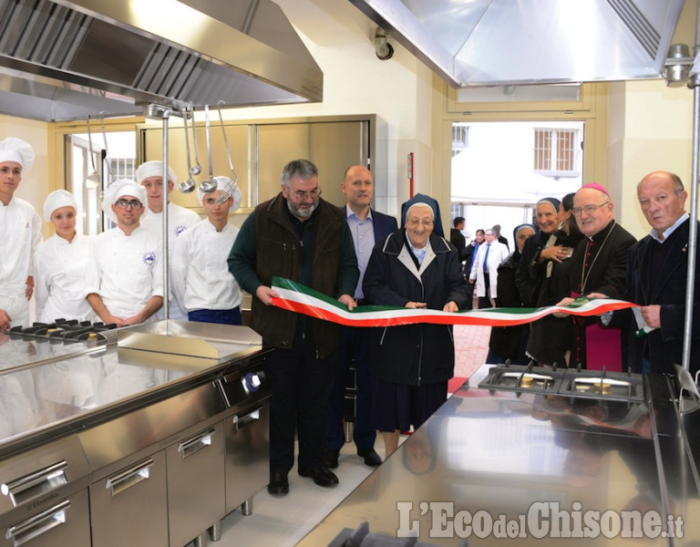 Pinerolo: inaugurazione nuovi locali di Cucina del CFIQ