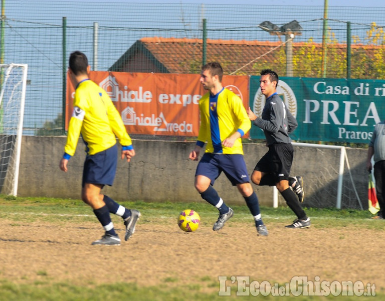 Calcio 1ª cat. gir. E: S. Secondo-Perosa 0-1