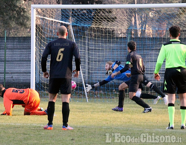 Calcio 1ª cat.: Villar Perosa-Lesna Gold 2-1