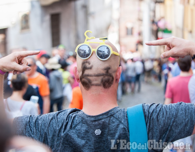 Pinerolo scatti fotografici del giro d&#039;Italia