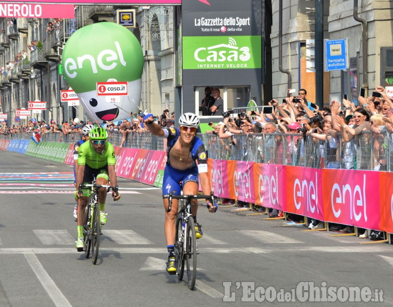 Pinerolo scatti del giro d&#039;Italia 2016