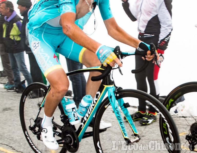 Giro d&#039;Italia al colle del Agnello