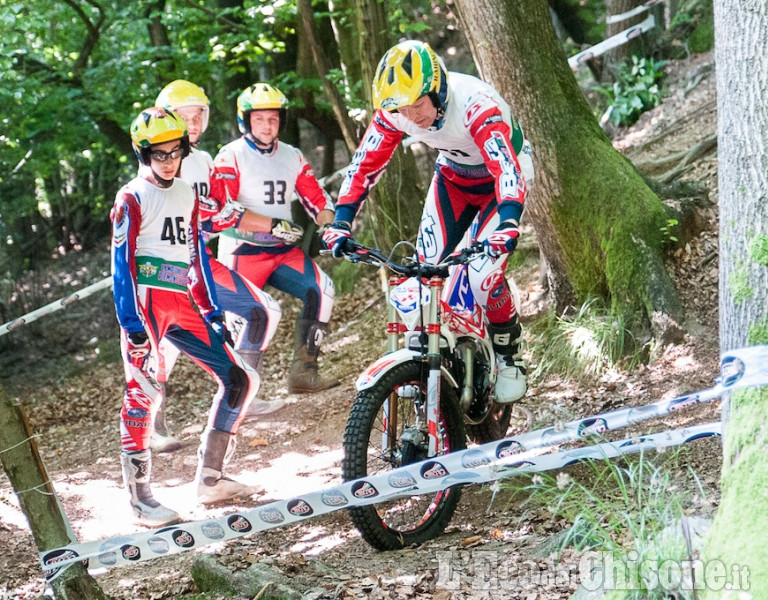 Campionato regionale di trial a Giaveno