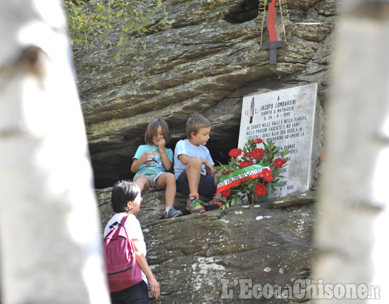 Raduno partigiano al Bagnòou di Angrogna