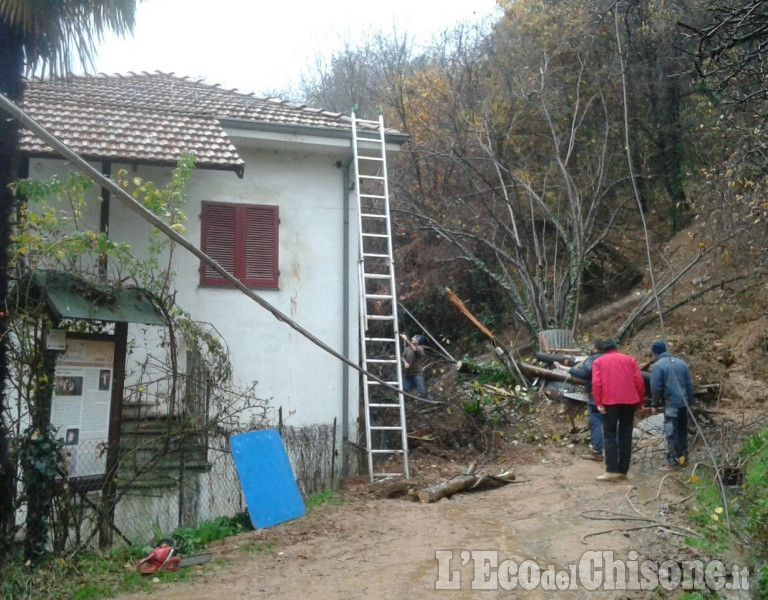 Alluvione: immagini dalla val Pellice