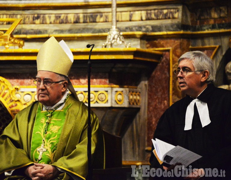 Pinerolo. Settimana di preghiera per l&#039;unità dei Cristiani : Pastore e Vescovo insieme