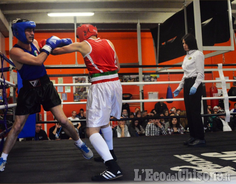 Boxe, a Pinerolo appuntamento riuscito