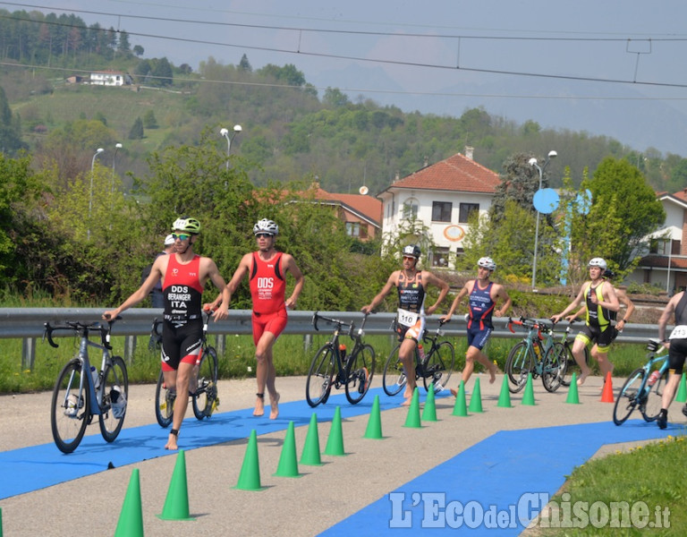 Triathlon in 350 con i big a Pinerolo