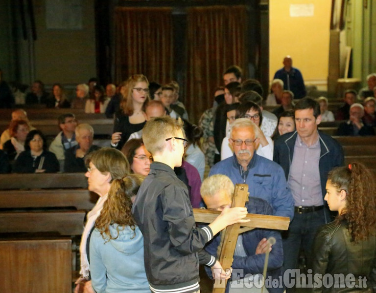 La via Crucis a Castagnole