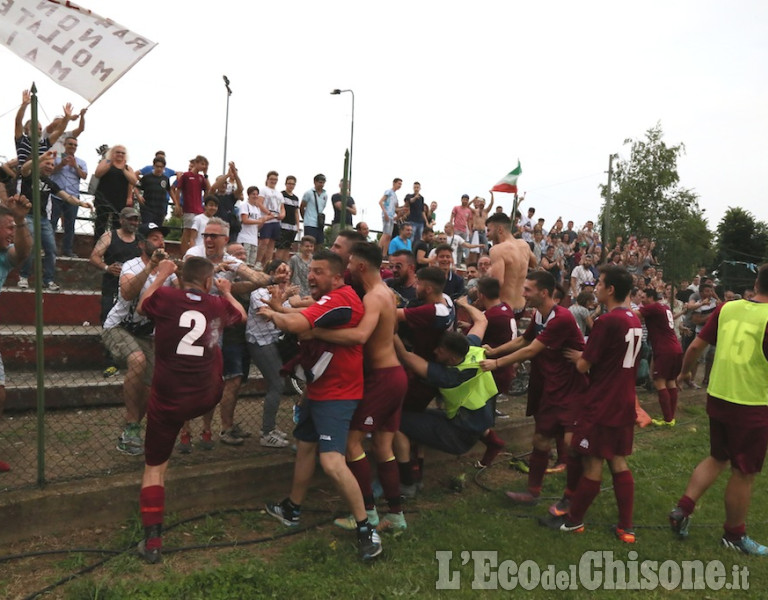 Calcio Seconda categoria: Piossasco vola in Prima