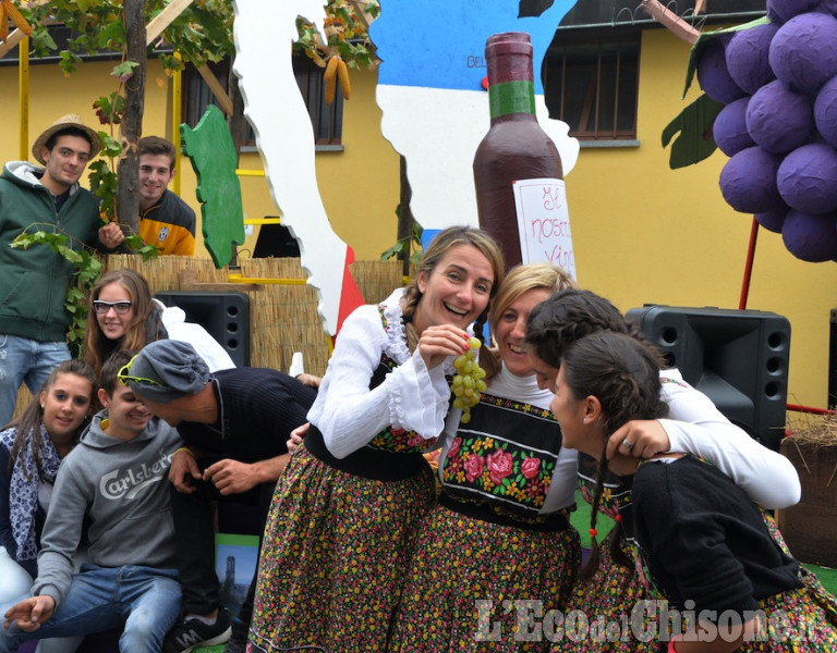 A Prarostino la festa dedicata al frutto di Bacco