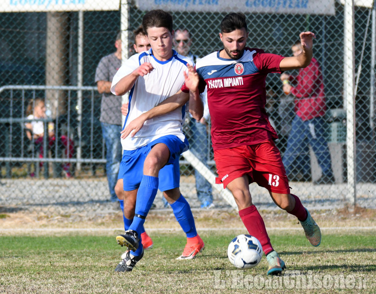 Calcio Prima categoria: Tris Bricherasio, Piossasco ko