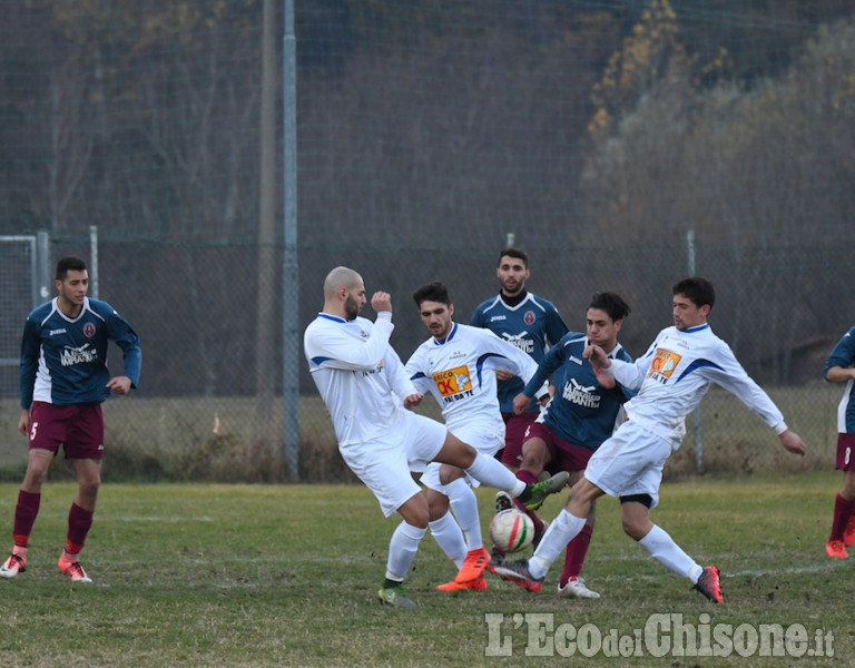 Calcio Prima categoria: pari a Pinasca