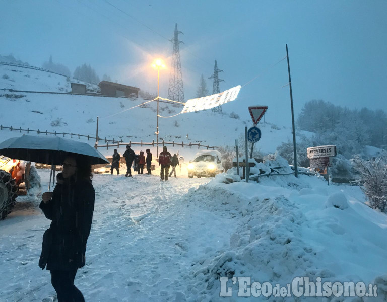 Sestriere: la nevicata per immagini da domenica 7 a martedì 9 gennaio