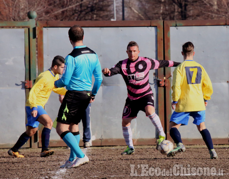 Calcio Seconda categoria: pari ad occhiali a Nichelino