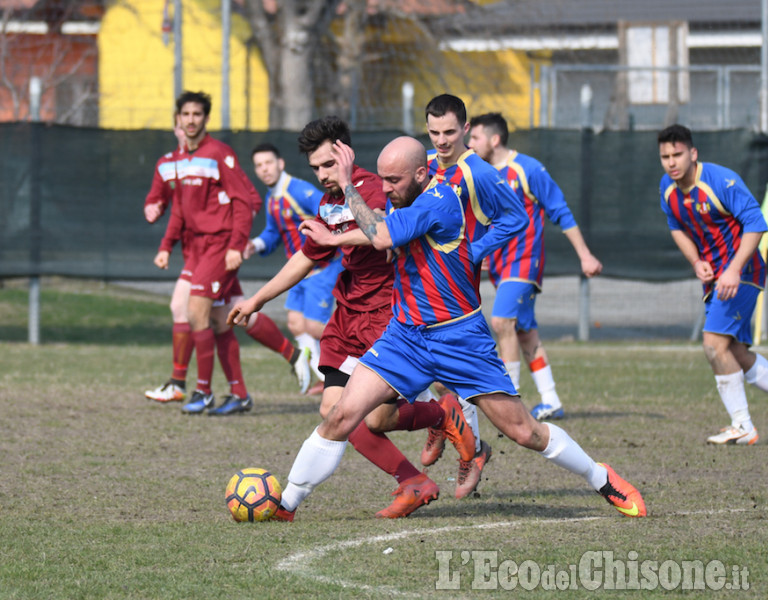 Calcio Prima categoria: Pinasca sbanca Vigone 