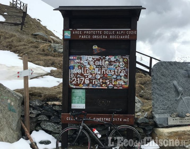 Colle delle Finestre, scenario da ciclismo epico