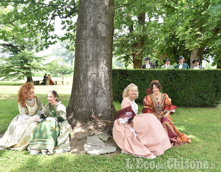 Famiglia Reale al castello di Osasco