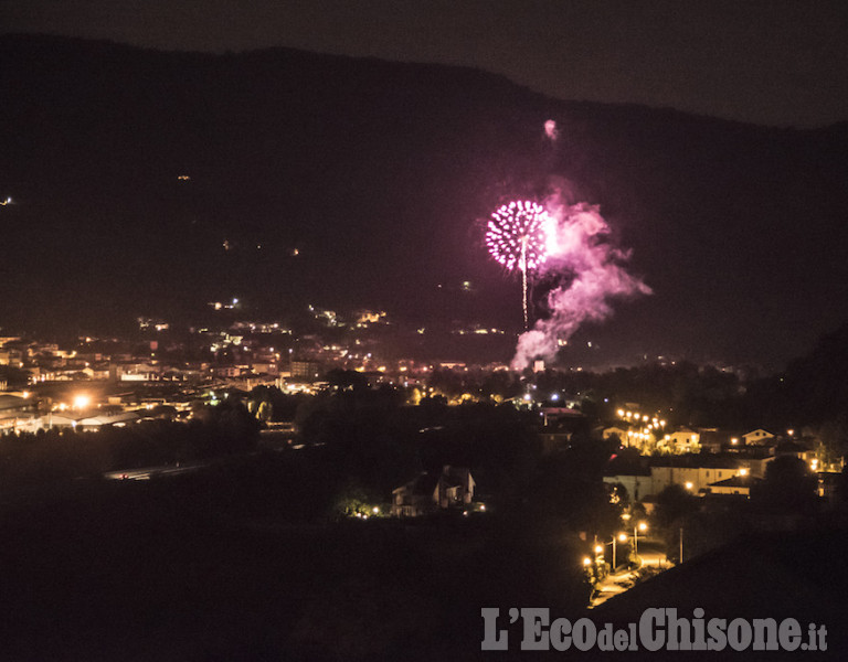 Villar Perosa: lo spettacolo dei fuochi