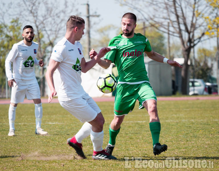 Calcio Eccellenza: Moretta vince il derby a Saluzzo.