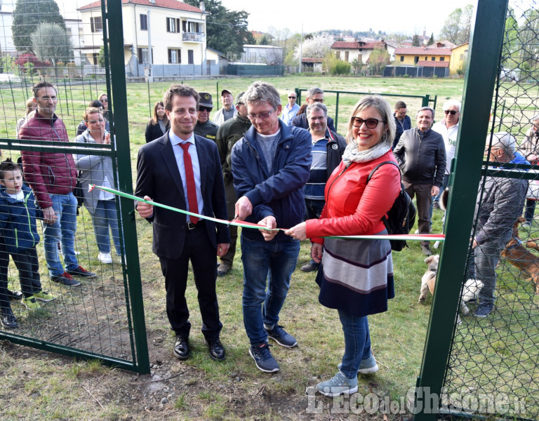 Pinerolo: Nuova area sgambamento cani