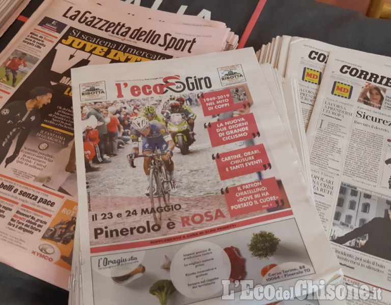 Aspettando il Giro d&#039;Italia a Pinerolo e Montoso