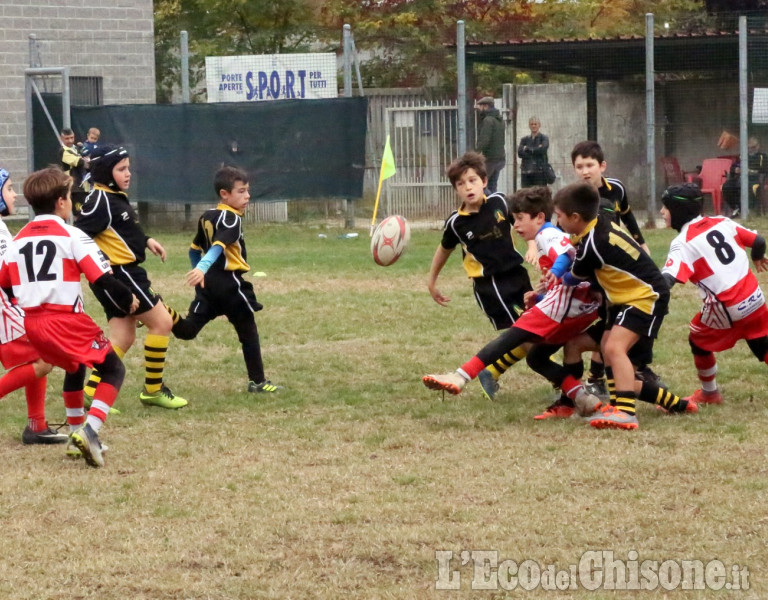 Rugby: concentramento di bambini a Volvera